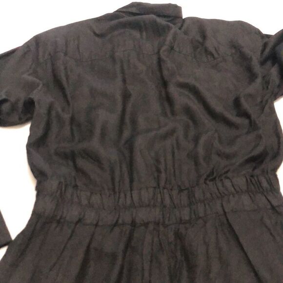 Vintage Avon Fashion jumpsuit long sleeve elastic waist and pockets size 7/8 - Picture 11 of 11